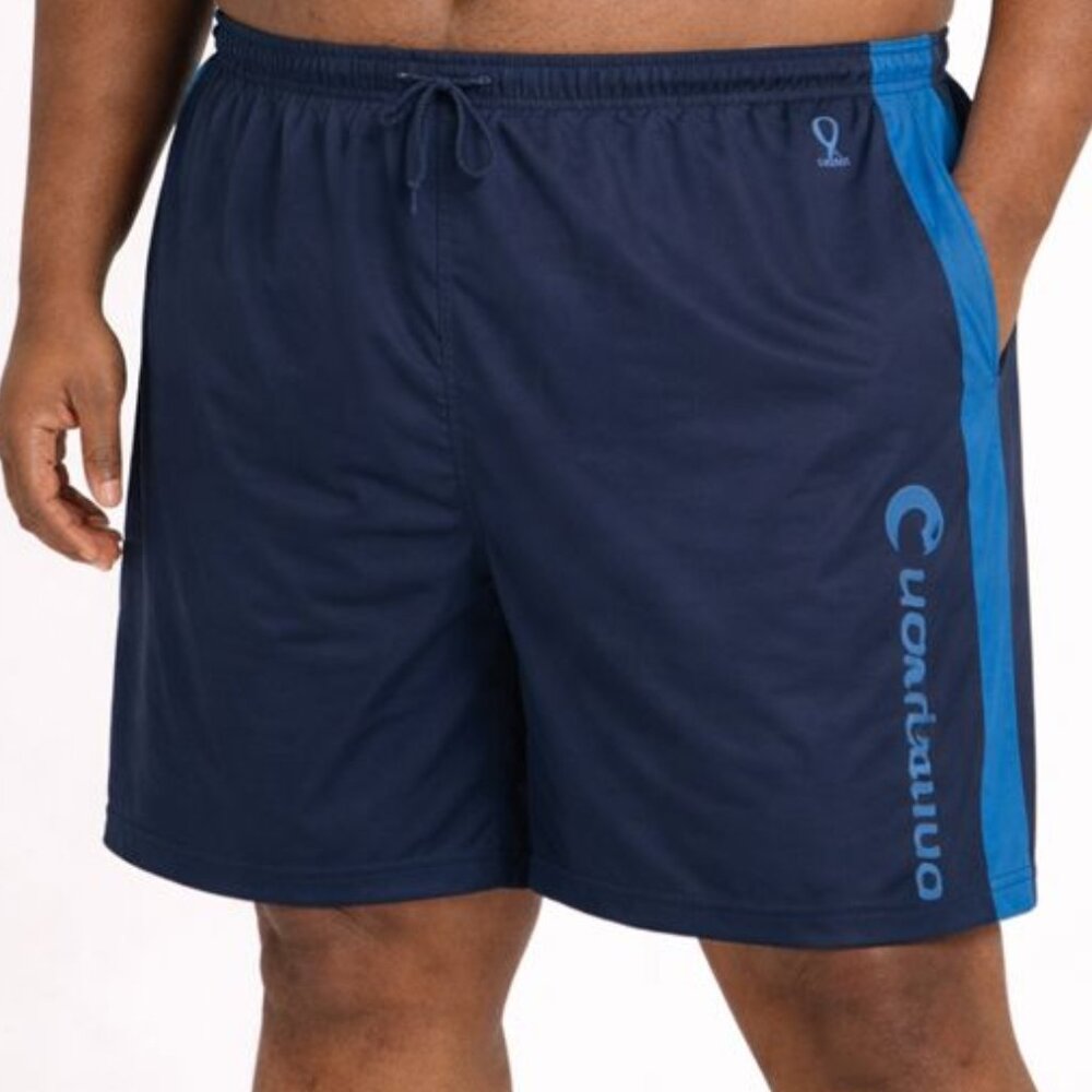 Champion Big Man Performance Navy Blue Swim Trunk 6XL 54-59 inch waist NWT